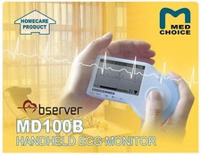 mobiles EKG Elektrokardiogramm Herz Gerät ECG Heard Observer Cardio Zubehör Neu!
