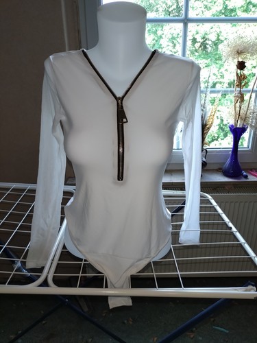 Raffinierter body langarm - body,