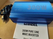 GIANDEL 300W Reiner Sinus Wechselrichter Spannungswandler 12V DC 230V