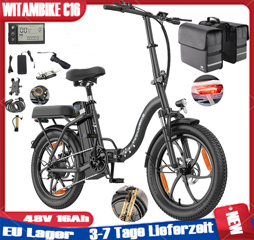Witambike c16 elektrofahrrad - c16,