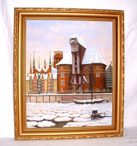 ölgemälde winterliche - Ölgemälde,