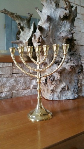 Chanukkaleuchter armig - chanukkaleuchter, 7-armig