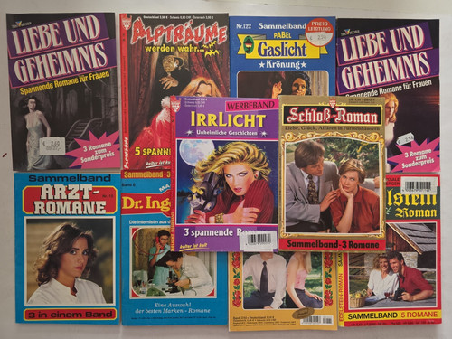 Groschenromane ungelesen - 31,