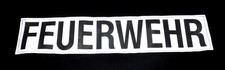 Patch Rückenschild Feuerwehr