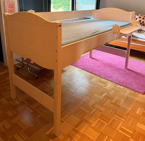 Paidi hochbett holz weiß - holz,