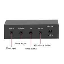 Microphone Music Mixer 6.5mm