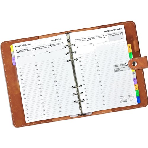Kalender 2026 ringbuch a5 - kalender,