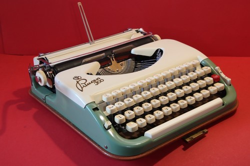 Princess 300 typewriter green - princess,