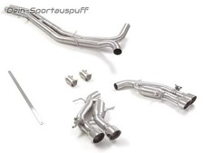Ragazzon Duplex Sportauspuff-Komplettanlage ab VSD Audi RS6 C8 4K je 2x102mm dw
