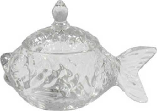 Kaviarschale aus glas mit - kaviarschale,