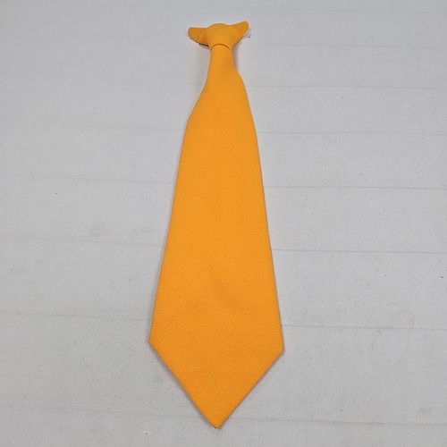 Trevira clip krawatte gelb - trevira, clip-krawatte