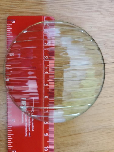 Scheinwerferglas 80mm nos - scheinwerferglas,