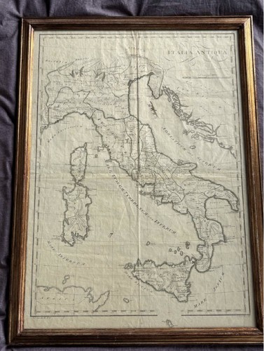 Landkarte italia antiqua - „italia, antiqua“