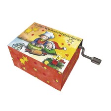 Kurbelspieldose, Spieluhr, In