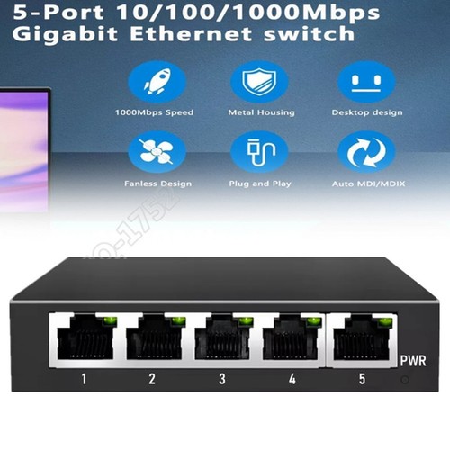 Rj45 gigabit switch - gigabit, port