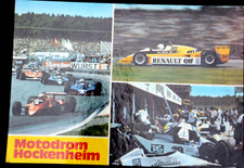 61045 AK Motodrom Hockenheim Renault elf Rennstrecke mit Rennautos 1990