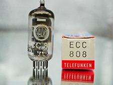 1x Valvo Mullard ECC808 HiFi Tubes NEW in BOX  testet RoeV10
