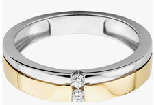 OROVI Damen Ring Gelbgold und