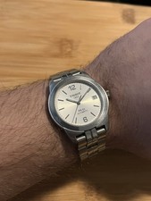 TISSOT 1853 Automatik PR 50 Armbanduhr Edelstahl Safirglas sehr guter Zustand