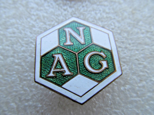 Alte anstecknadel nag - -,
