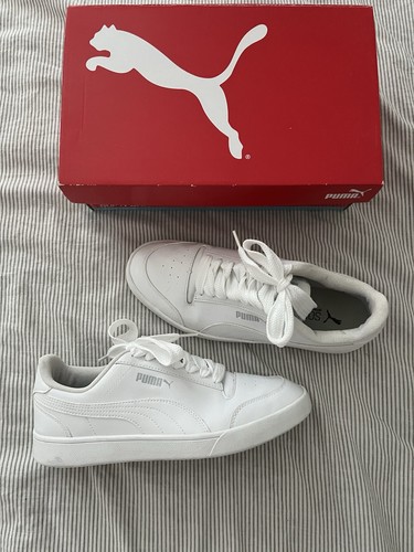 Weiße puma shuffle clean - weiße,