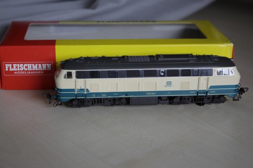 Fleischmann diesel lok 218 - h0,
