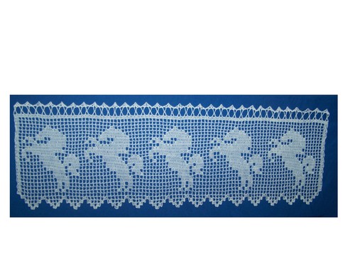 Häkelgardine handarbeit - häkelgardine, handarbeit 
