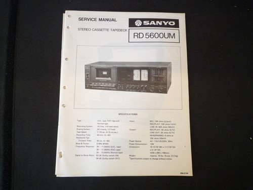 Original service manual - original,