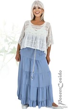 Italy LAGENLOOK Volant-Rock