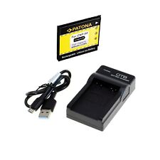 Akku und USB Ladegerät für Casio Exilim EX-Z80 EX-Z85 EX-Z90 EX-FS10 NP-60