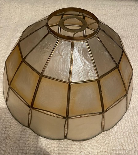 Vintage capiz muschel panel - vintage,