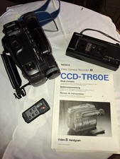 Sony CCD-TR60E Video8 Camcorder mit Zubehörpaket und Tasche