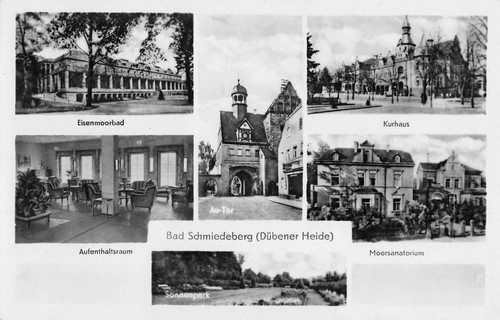 Bad schmiedeberg mehrbildkarte - bad,