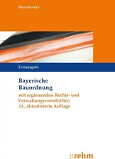 Bayerische Bauordnung Textausgabe