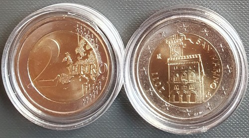San marino euro kursmünze - marino,