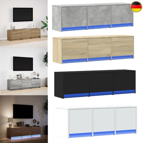 Schrank mit led lowboard - tv,