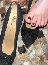 Stewardess Pumps Getragen