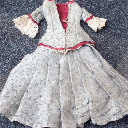 Antikes jumeau puppenkleid - antikes,