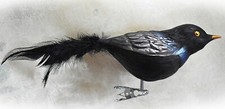 ❀ Amsel Glasvogel Lauscha