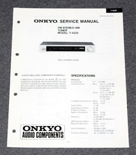 Onkyo T-4220 - original Service Manual / Reparaturanleitung