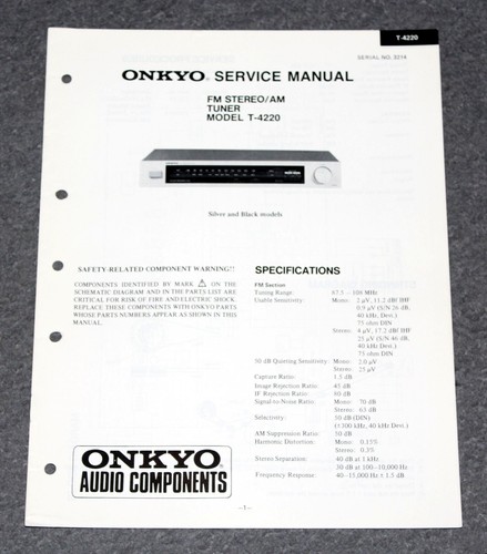 Onkyo 4220 original - onkyo,