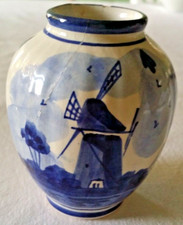 Alte Delfter Vase mit