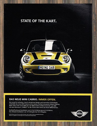 Mini cabrio reklame - cabrio,