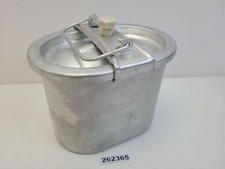 Brotdose DDR Aluminium Silber