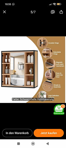 Badezimmer medizinschrank - badezimmer, 60