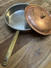 SPRING SCHWEIZ 26 cm Kupfer-Edelstahl Stiel-Kasserolle Bratpfanne