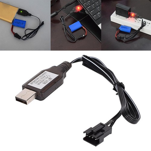 Usb ladekabel 4 poliger - 7,4, v