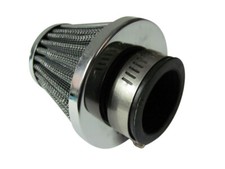 Racing / Sport Luftfilter - RMS Chrom 35mm für 50ccm Roller