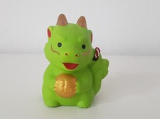 Kleiner grüner asiatischer Keramik Drache Tierkreis Figur Asia