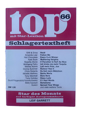 top Schlagertextheft Nr. 66